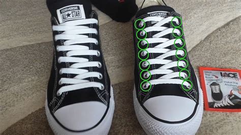 high top converse fast lacing.